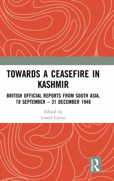 Towards a Ceasefire in Kashmir Towards a Ceasefire in Kashmir