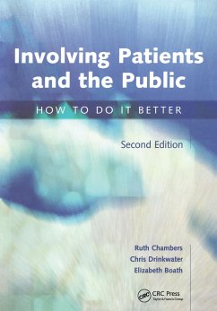 Involving Patients and the Public - Chambers, Ruth; Boath, Elizabeth; Drinkwater, Chris