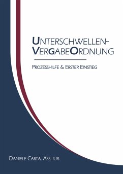 Unterschwellenvergabeordnung (UVgO) - Daniele Carta