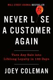 Never Lose a Customer Again (eBook, ePUB)