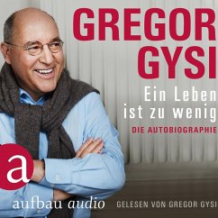 Ein Leben ist zu wenig (MP3-Download) - Gysi, Gregor