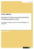 Bausparen in Zeiten einer kontinuierlichen Niedrigzinspolitik der EZB (eBook, ePUB)