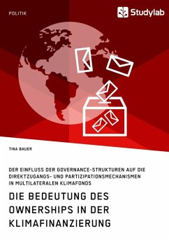 Die Bedeutung des Ownerships in der Klimafinanzierung (eBook, ePUB) - Bauer, Tina