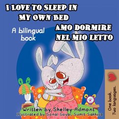 I Love to Sleep in My Own Bed Amo dormire nel mio letto (English Italian Bilingual Collection) (eBook, ePUB)