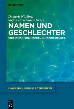 Namen und Geschlechter (eBook, ePUB)