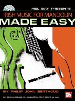 Irish Music For Mandolin Made Easy Book - Berthoud, Philip John