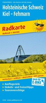 PUBLICPRESS Radkarte Holsteinische Schweiz, Kiel - Fehmarn