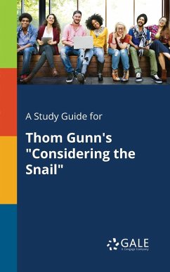 A Study Guide for Thom Gunn's 