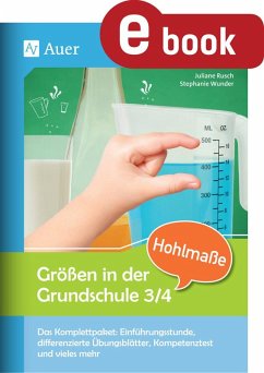 Größen in der Grundschule: Hohlmaße 3/4 (eBook, PDF) - Kögel, Juliane; Wunder, Stephanie