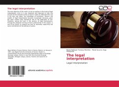 The legal interpretation - Fonseca Ramirez, Reyes Baltazar;Vega Mosqueda, María Socorro