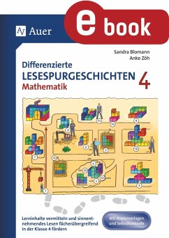 Differenzierte Lesespurgeschichten Mathematik 4 (eBook, PDF) - Blomann, Sandra; Zöh, Anke
