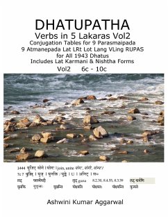 Cover Dhatupatha Verbs in 5 Lakaras Vol2