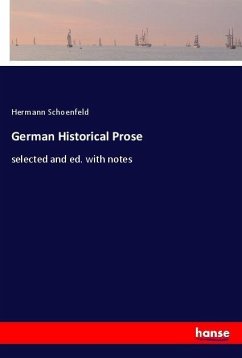 German Historical Prose