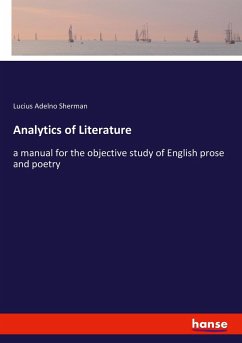 Analytics of Literature