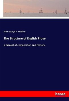The Structure of English Prose - McElroy, John George R.