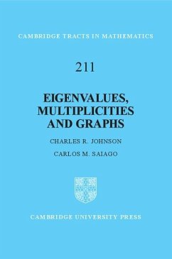 Eigenvalues, Multiplicities and Graphs (eBook, ePUB) - Johnson, Charles R.