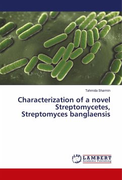 Cover Characterization of a novel Streptomycetes, Streptomyces banglaensis