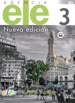 Agencia ELE 3 - Nueva edición, m. 1 Buch, m. 1 Beilage / Agencia ELE 3