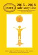 2015 - 2016 Advisory List of... - Bild 1