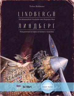 Lindbergh. Kinderbuch Deutsch-Russisch mit MP3-Hörbuch zum Herunterladen - Kuhlmann, Torben