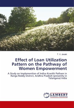 Effect of Loan Utilization Pattern on the Pathway of Women Empowerment - Janaki, T. V.