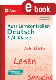 Auer Lernkontrollen Deutsch 3.-4. Klasse (eBook, PDF)