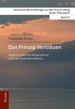 Das Prinzip Vertrauen (eBook, PDF) - Klorer, Franziska