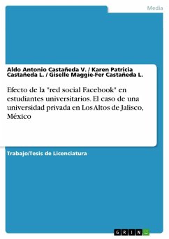 Efecto de la &quote;red social Facebook&quote; en estudiantes universitarios. El caso de una universidad privada en Los Altos de Jalisco, México