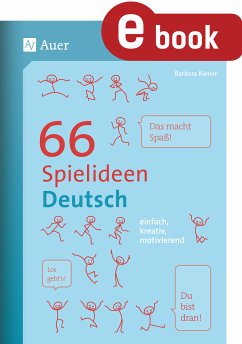 66 Spielideen Deutsch (eBook, PDF) - Kiener, Barbara