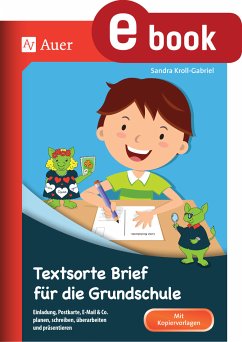 Textsorte Brief für die Grundschule (eBook, PDF) - Kroll-Gabriel, Sandra