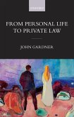 From Personal Life to Private Law (eBook, ePUB)