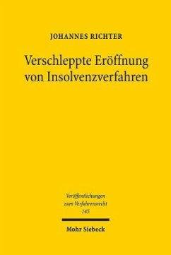 Cover Verschleppte Eröffnung von Insolvenzverfahren