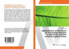 Optimisation of the share of renewable energies in electricity systems in the European Union - Lucha, Christine