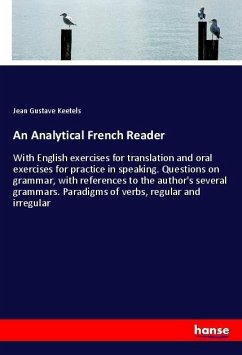 An Analytical French Reader - Keetels, Jean Gustave