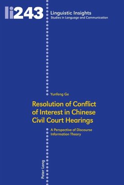 Resolution of Conflict of Interest in Chinese Civil Court Hearings - Ge, Yunfeng