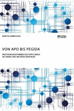 Von APO bis Pegida. Erscheinungsformen des Populismus im linken und rechten Spektrum - Ambrosiak, Martin
