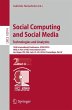 Social Computing and Social Media.... - Bild 1