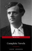 Jack London, Six Novels, Complete and Unabridged - The Call of the Wild, The Sea-Wolf, White Fang, Martin Eden, The Valley of the Moon, The Star Rover (eBook, ePUB)