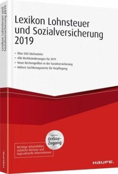 Lexikon Lohnsteuer und Sozialversicherung 2019