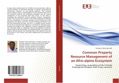 Common Property Resource Management of an Afro-alpine Ecosystem - Ashenafi, Zelealem Tefera