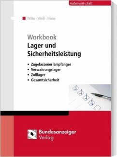 Workbook Lager und Sicherheitsleistung, m. 1 Buch, m. 1 Online-Zugang - Witte, Peter;Weiß, Thomas;Friese, Gerhard