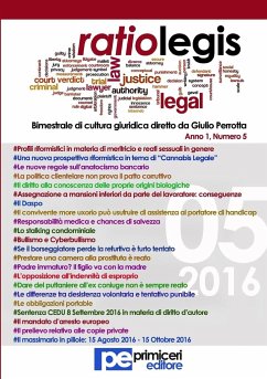 Ratio Legis (Numero 5, Anno 2016) - Perrotta, Giulio