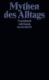 Notizbuch &quote;Mythen des Alltags&quote; - suhrkamp taschenbuch