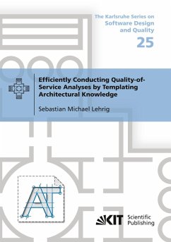 Efficiently Conducting Quality-of-Service Analyses by Templating Architectural Knowledge