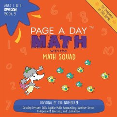 Page A Day Math Division Book 9: Dividing by 9 - Auerbach, Janice