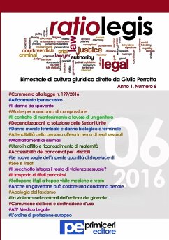 Ratio Legis (Numero 6, Anno 2016) - Perrotta, Giulio