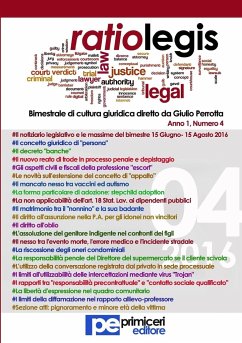 Ratio Legis (Numero 4, Anno 2016) - Perrotta, Giulio