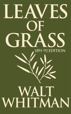 Cover Leaves of Grass: 1891-1892 Edition (eBook, ePUB)