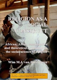 Religion as a social construct - Binsbergen, Wim Van