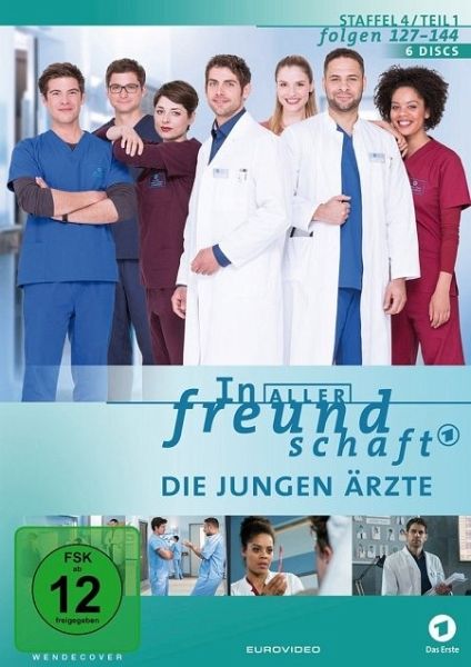 In aller Freundschaft - Die jungen Ärzte - Staffel 4, Teil 1, Folgen 127 -  144 … auf DVD - Portofrei bei bücher.de